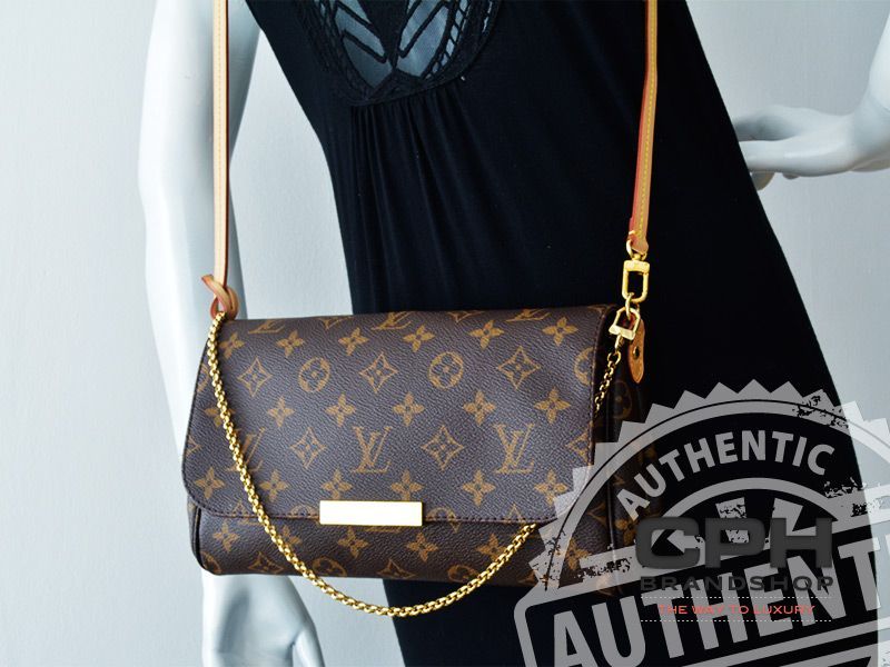 Louis Vuitton Favorite MM - Køb og sælg brugte designer tasker CPH Brandshop